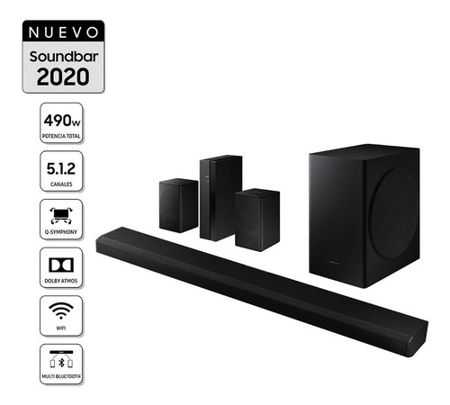 Soundbar Hw-q70t Samsung Inalámbrico Bluetooth Control Devoz