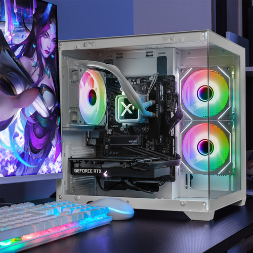Xtreme Pc Gaming Geforce Rtx 3060 Amd Ryzen 5 5600x 32gb Ssd 1tb Sistema Liquido Wifi