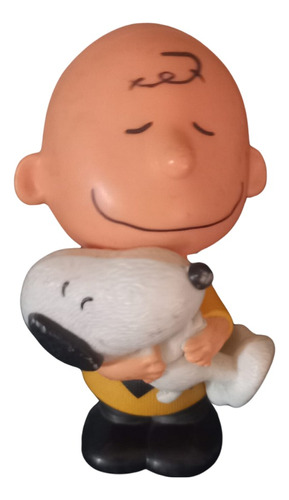 Figura Juguete Mcdonalds Snoopy Y Charlie Brown Reciclado