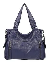 Comprar Angelkiss Mujer Bolsas De Hombro Mujer Lavar Piel Sintetica