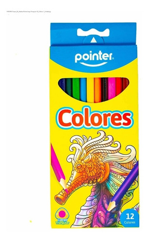 Creyones De Maderas Pointer 12 Unidades