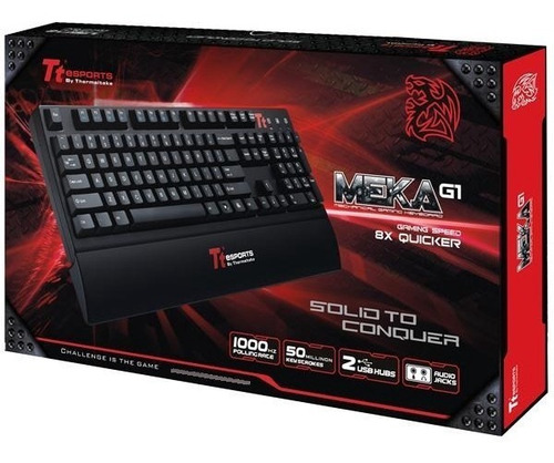 Imagen 3 de 5 de Teclado Mecánico Meka G1 Ttesports Thermaltake.