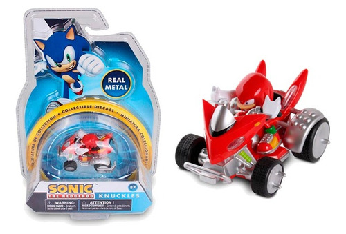 Sonic The Hedgehog Racing Auto Metal 1:64 Candos Juguetes