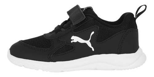 Zapatilla Puma Fun Racer Ac Niño Black/white