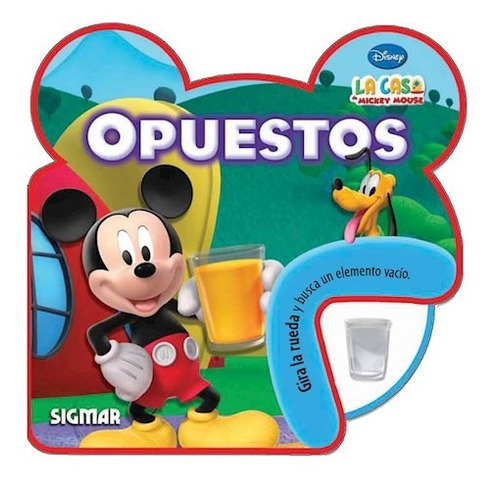 Libro Opuestos De Rueditas Disney