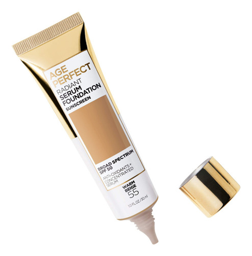 Serum Foundation L'oréal Paris Age Perfect Radiant Warm Beig