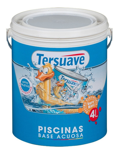 Pintura Piletas Acuosa 20lt Tersuave Blanco Z/ Flores Esege 