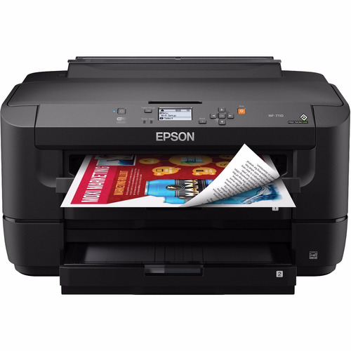 Impresora Tabloide Epson Wf-7210 + Sist De Tinta Sublimación