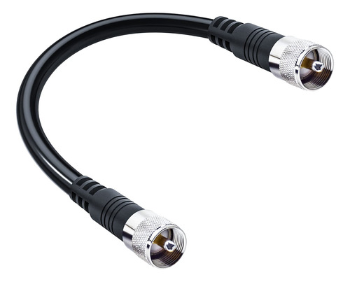 Cable Coaxial Rg8x, Cable Corto De Antena Cb De Puente Pl259