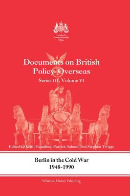 Libro Berlin In The Cold War, 1948-1990: Documents On Bri...
