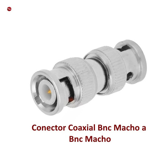 Adaptador Bnc Macho A Bnc Macho Conector, Antena, Tv Cable