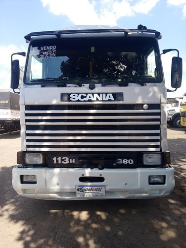 Imagem 2 de 15 de Scania R 113, 4x2, 360 Cv, 1993/1994, Branco, Frontal