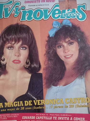 Tvynovelas 1990 Vero Castro Capetillo Chagoyán Lucero Trevi