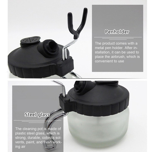 Solución De Limpieza De Aerógrafo Kit De Herramientas De Rep