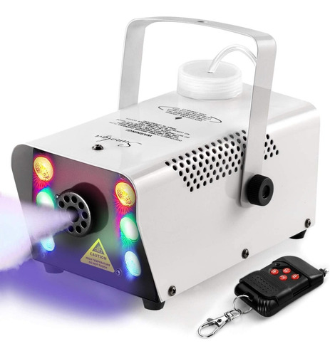 Maquina De Humo Con Luz Led Control Inalambrico Dmx Niebla