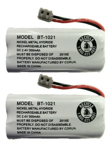 1 Batería Original Teléfo Uniden Vtech Bt1021 2.4v 300manew