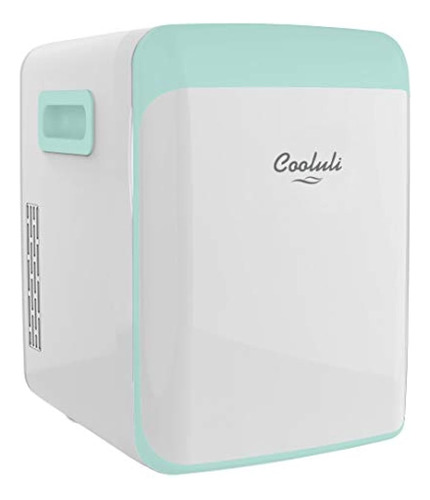 Cooluli Classic Turquesa - Refrigerador Portátil Compacto De