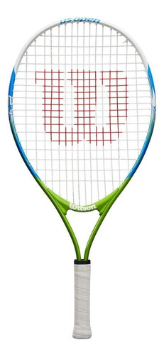 Raqueta Tenis Wilson Us Open 23 PuLG Junior Niños 7 A 8 Años Color Azul/verde Tamaño Del Grip 3 5/8
