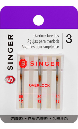 Singer - Agujas Universales Para Maquina De Overlock Para T