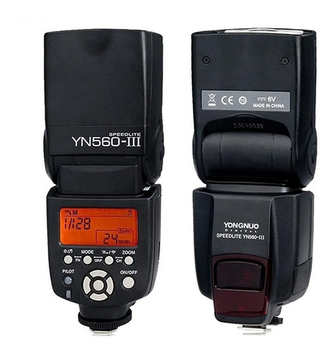 Imagen 7 de 10 de Flash Yongnuo Yn560 Iii Nikon D3100 D3200 D3500 D5100 D5300