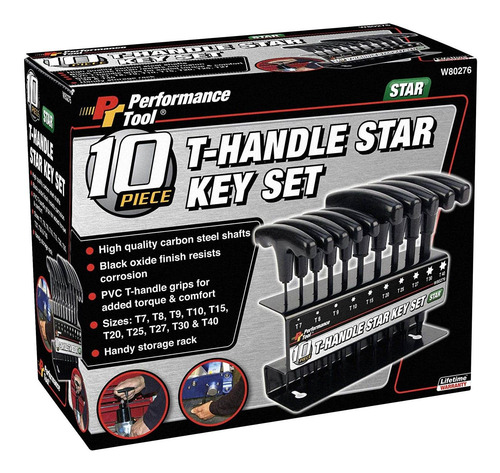 Conjunto Wilmar Performance Tool W80276 De 10 Piezas Estrell