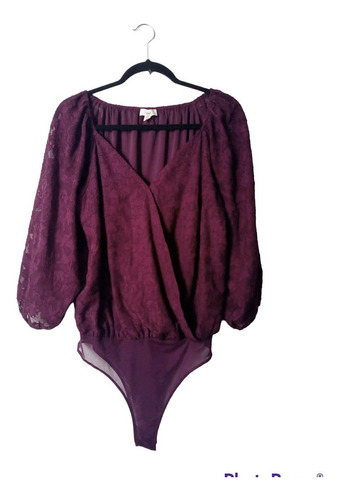 Bodysuit De Encaje Entro Talla M (Usado)
