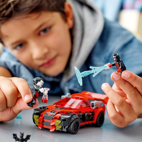 Lego Marvel Miles Morales Vs. Morbius Spiderman Duende Verde