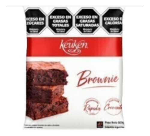 Premezcla Brownie Keuken Lodiser 500 Gr Mix Reposteria