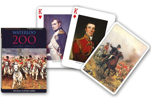 Naipe Ingles Poker Simple Piatnik- Waterloo 200 - 1815-2015