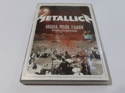 Orgullo, Pasión Y Gloria, Metallica - Dvd 2009 Nacional Ex