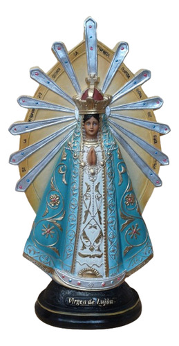 Estatua Virgen De Luján 39 Cm - Imagen Religiosa