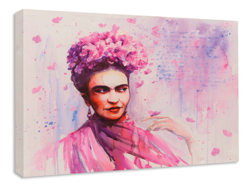 Cuadro Decorativo Frida Kahlo 40x60 Cm Canvas