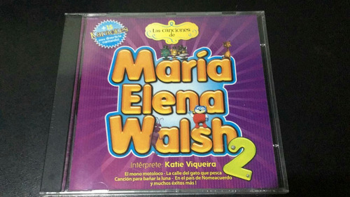 Maria Elena Walsh 2 Interpreta Katie Viqueira Cd 