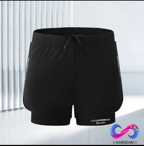 Short Caballero Deportivo Con Licra Incluida