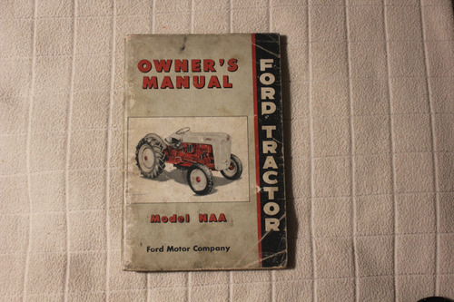 Ford Naa Model 1952 Tractor Manual Del Propietario (Usado)