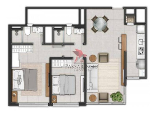 Imagem 8 de 20 de Cobertura Com 2 Dormitórios À Venda, 139 M² Por R$ 1.440.000 - Praia Grande - Torres/rs - Co0166