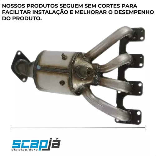 Brass Peças Catalisadores - Catalisador Fiat Strada 1.8 8v Flex