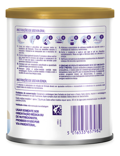 Neoadvance Fórmula Infantil Em Pó 400g Kit 15 Latas Sabor N