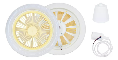 Foco Led Con Ventilador 30w Luz Blanco Fria Entrada E26