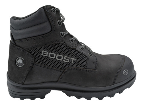 Bota Industral Boost 403 Piel Napa Casco Acero Piel Gamuza