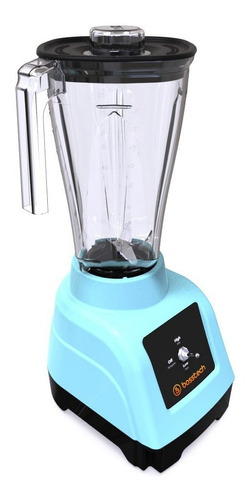 Licuadora 750w Plástico2l Tradicional 2v Bosstech B2 Celeste Color Azul Pastel