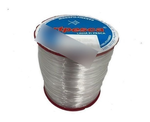 Linha Artpesca Branca 100g 0,35mm (900m) Artesanato/pesca Cor Branco