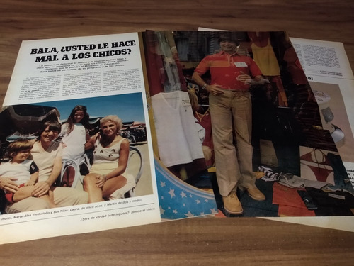 (ar536) Carlitos Bala * Clippings Revista 3 Pgs * 1980 (Usado)