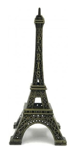 Torre Eiffel 7,5 Cm Decoración París, 15 Años X 10 Unidades
