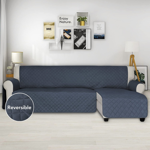 Funda De Sofá Seccional Issuntex Reversible En Forma De L Co