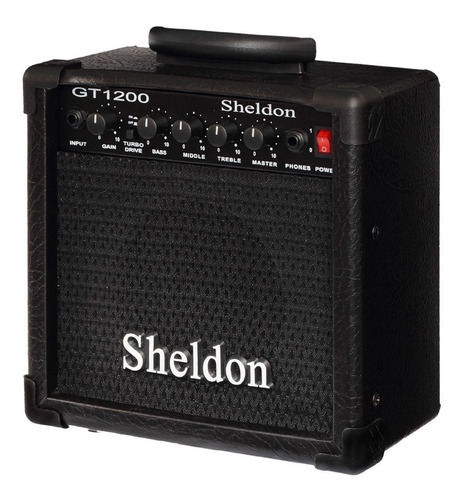 Amplificador Para Guitarra Sheldon Gt1200 15w + Brinde