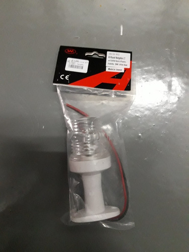 Luz De Fondeo 360° Blanca Luces Navegacion Nautica