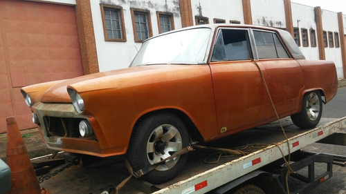 Imagem 12 de 14 de Aero Willys Hot Rod 6cc Opala Teto Cromado P/ Terminar Refor