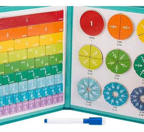B Brinquedos De Fração Montessori Reutilize Imagens De