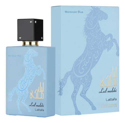 Perfume Lail Maleki Moroccan Blue De Lattafa Edp 100 Ml